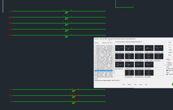 Electrical discipline menu updates Sovelia AutoCAD