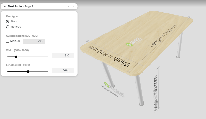 2D view on CPQ tool