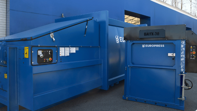 Europress waste balers