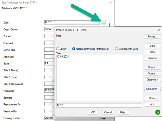 New dialog box Select button Sovelia AutoCAD