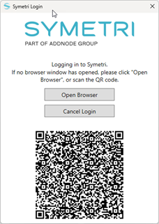 Symetri SSO login Sovelia Inventor