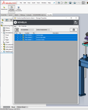 Creo CAD Add-in export BOM