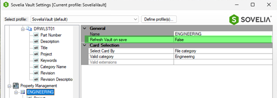 Refresh Vault on save false Sovelia Vault 2025.2